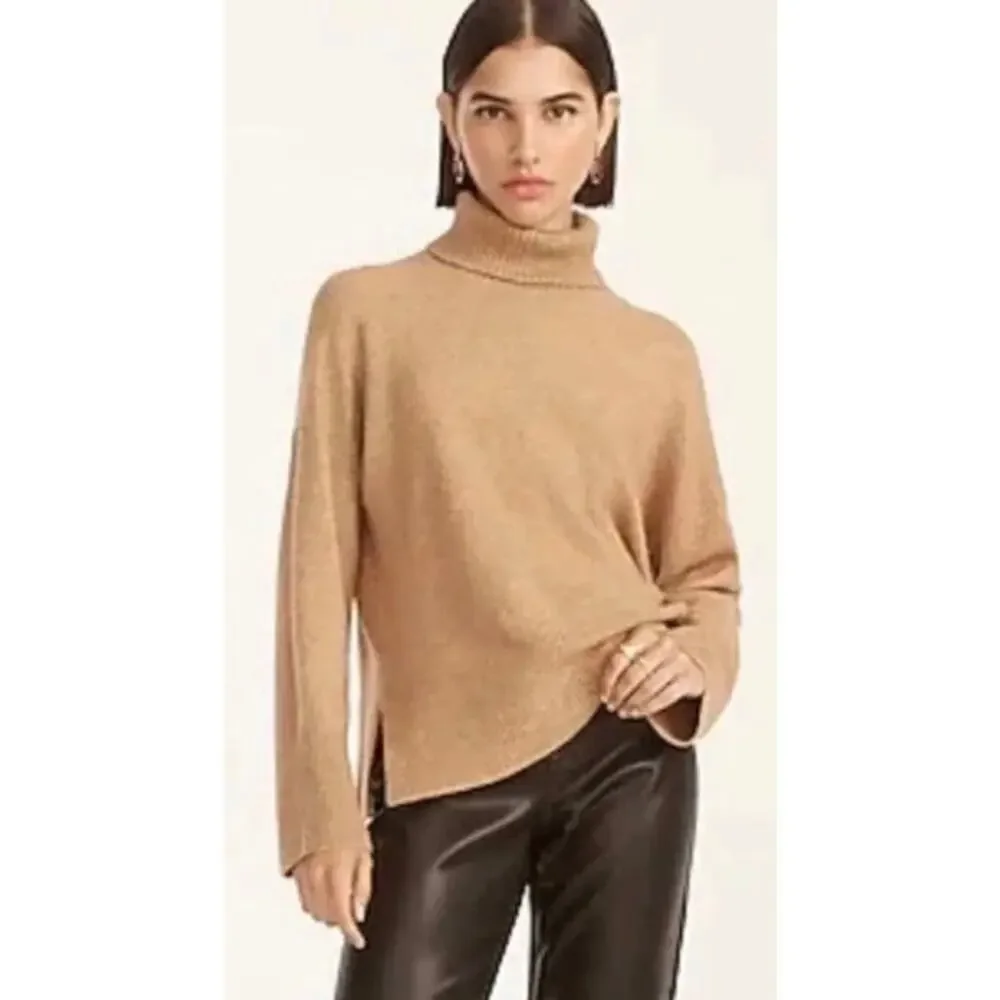 J. Crew Turtleneck sweater wool blend Supersoft yarn, size XXL, MSRP $128, CE716